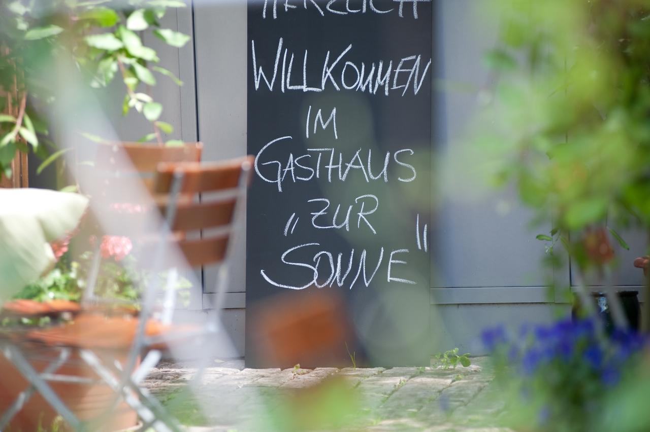 Gasthaus Zur Sonne Nordheim am Main Eksteriør bilde